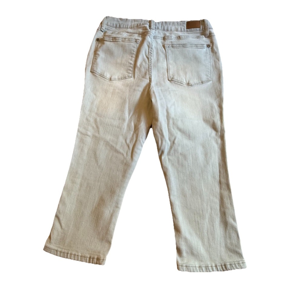 Judy Blue Jeans Size 11/30 Women Blue Skinny Fit Capri Light Wash Denim JB88240 - Picture 4 of 7